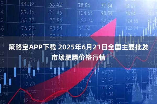 策略宝APP下载 2025年6月21日全国主要批发市场肥膘价格行情